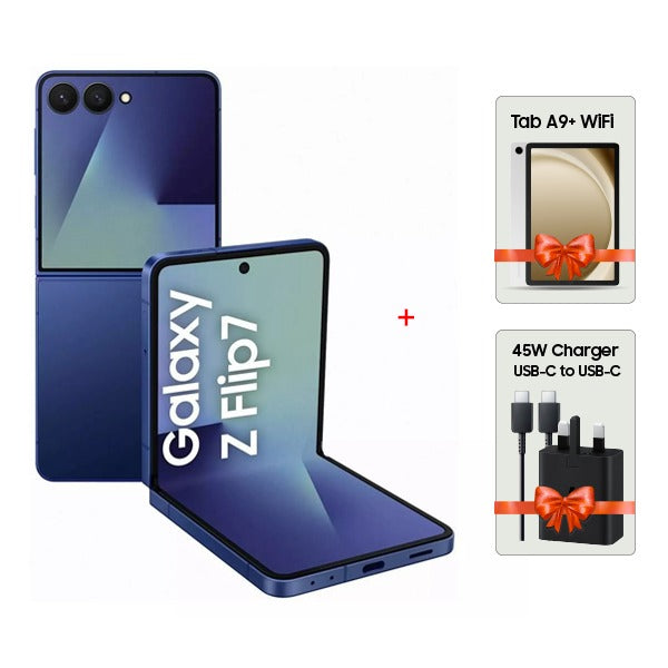 Pre-Order Samsung Galaxy Z Flip7 12GB RAM - 256GB - Gifts | Blue Shadow Pre-Order Samsung Galaxy Z Flip7 12GB RAM - 256GB - Gifts | Blue Shadow